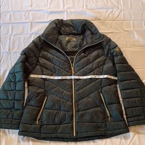 Michael Kors forest green downfill fall jacket XL